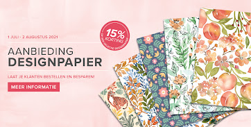 Aanbieding designpapier