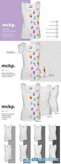 Download 46+ Womens Heather Racerback Tank Top Mockup Front View ...