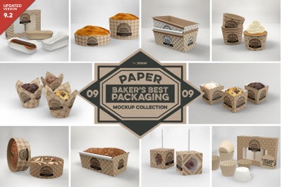 Download VOL 9: Paper Food Box Packaging Mockup Collection PSD Mockup Template - Amazing Box Templates ...