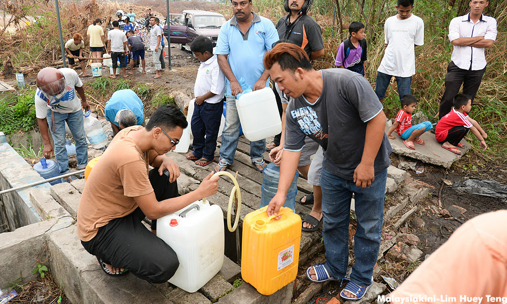 syabas gangguan bekalan air