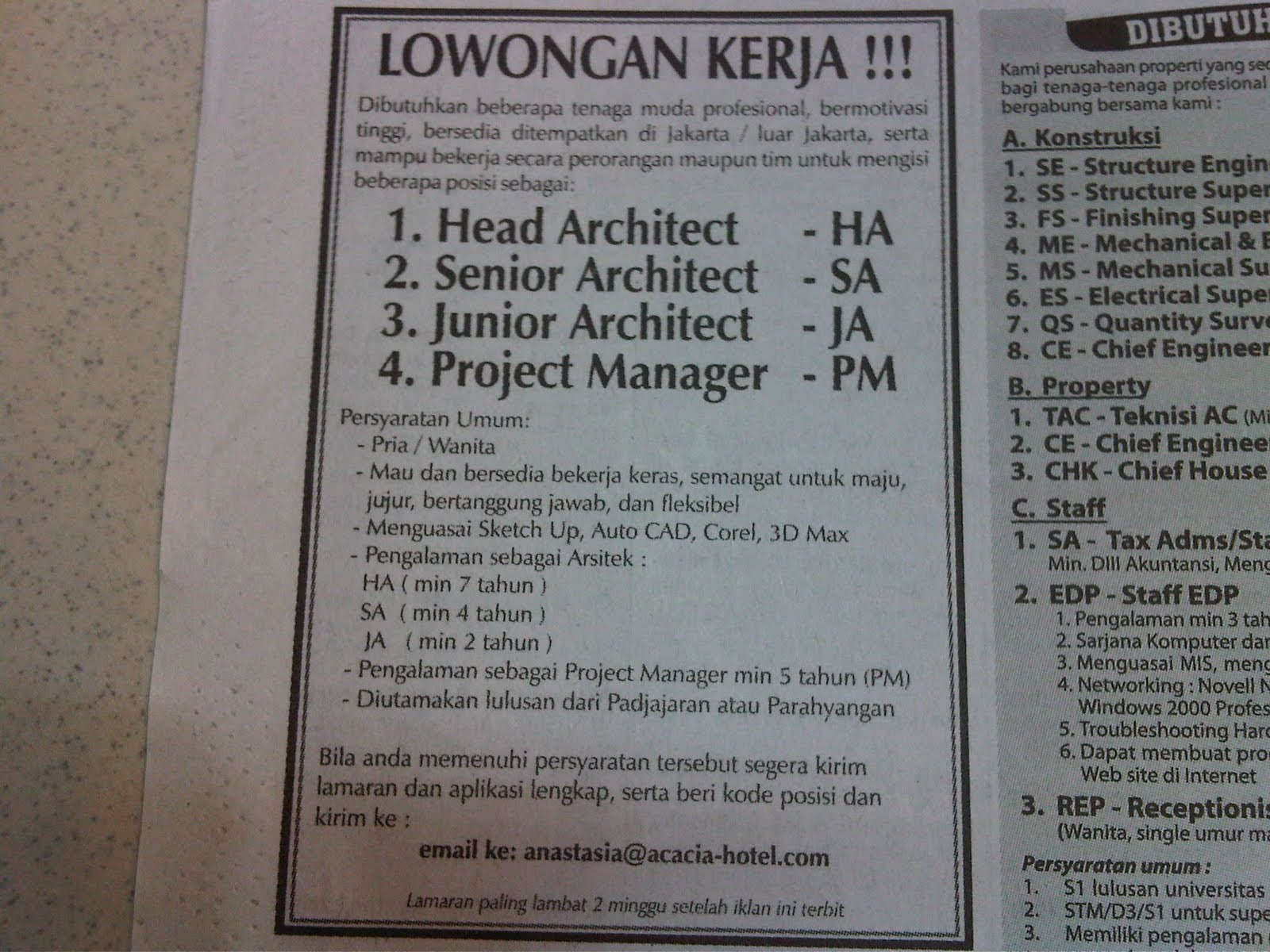 Lowongan Kerja Surabaya Jobsdb Ndang Kerjo