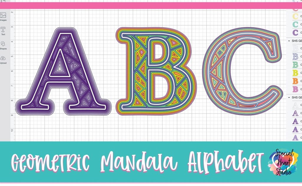 Download Layered Mandala Letters Svg Free - 1067+ SVG Images File - Creative commons Icons - Free Vector ...