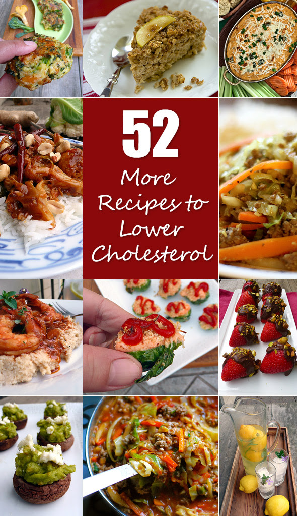When people hear the words low fat and low cholesterol recipes, they may also think no taste. 52 More Cholesterol Lowering Recipes Part 2 Sumptuous Spoonfuls
