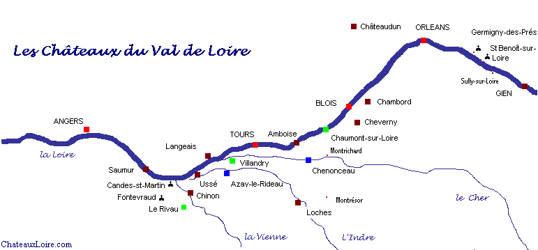 1000 Ou Plus Carte Chateaux De La Loire Carte Chateaux De La Loire