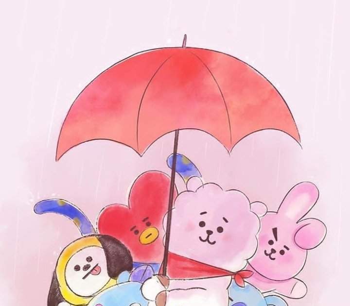 Boneka Bts  Gambar Bt21 Dan  Namanya  boneka baru