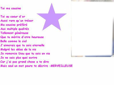 Texte Pour L Anniversaire De Ma Cousine Exemple De Texte