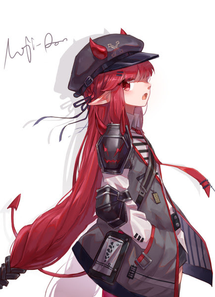 軍服 クール 銃 かっこいい 女の子 イラスト 2438