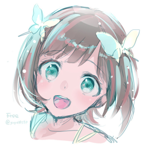 イラスト集 無料ダウンロードフリーアイコン 女の子 Pixiv