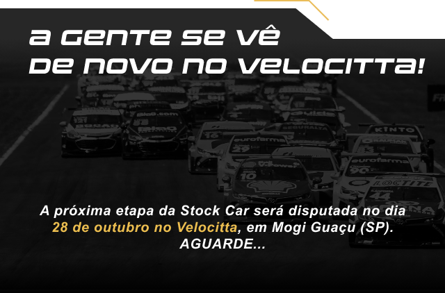 A GENTE SE VÊ DE NOVO NO VELOCITTA!