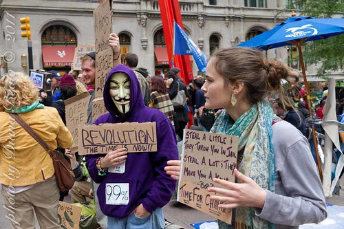 Occupy Wall Street at Zuccotti Park