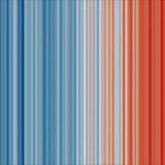 image of vertical colored bars varying from blue to red