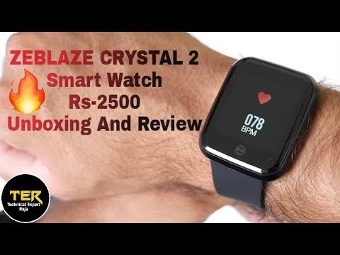 Zeblaze crystal smartwatch recensione