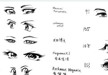 Anime Eyes Female Drawing Kumpulan Materi Pelajaran Dan Contoh