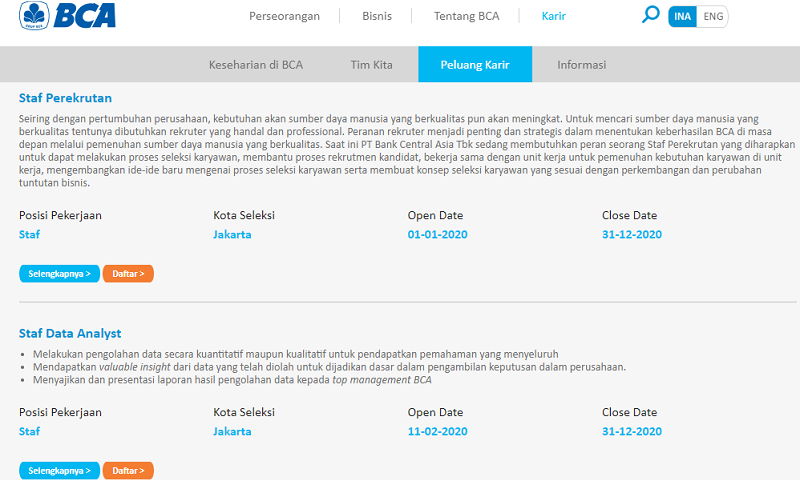 Cara Mdaftar Lowongan Kerja Dibatam Sbgai Cs Khusus Wanita ...