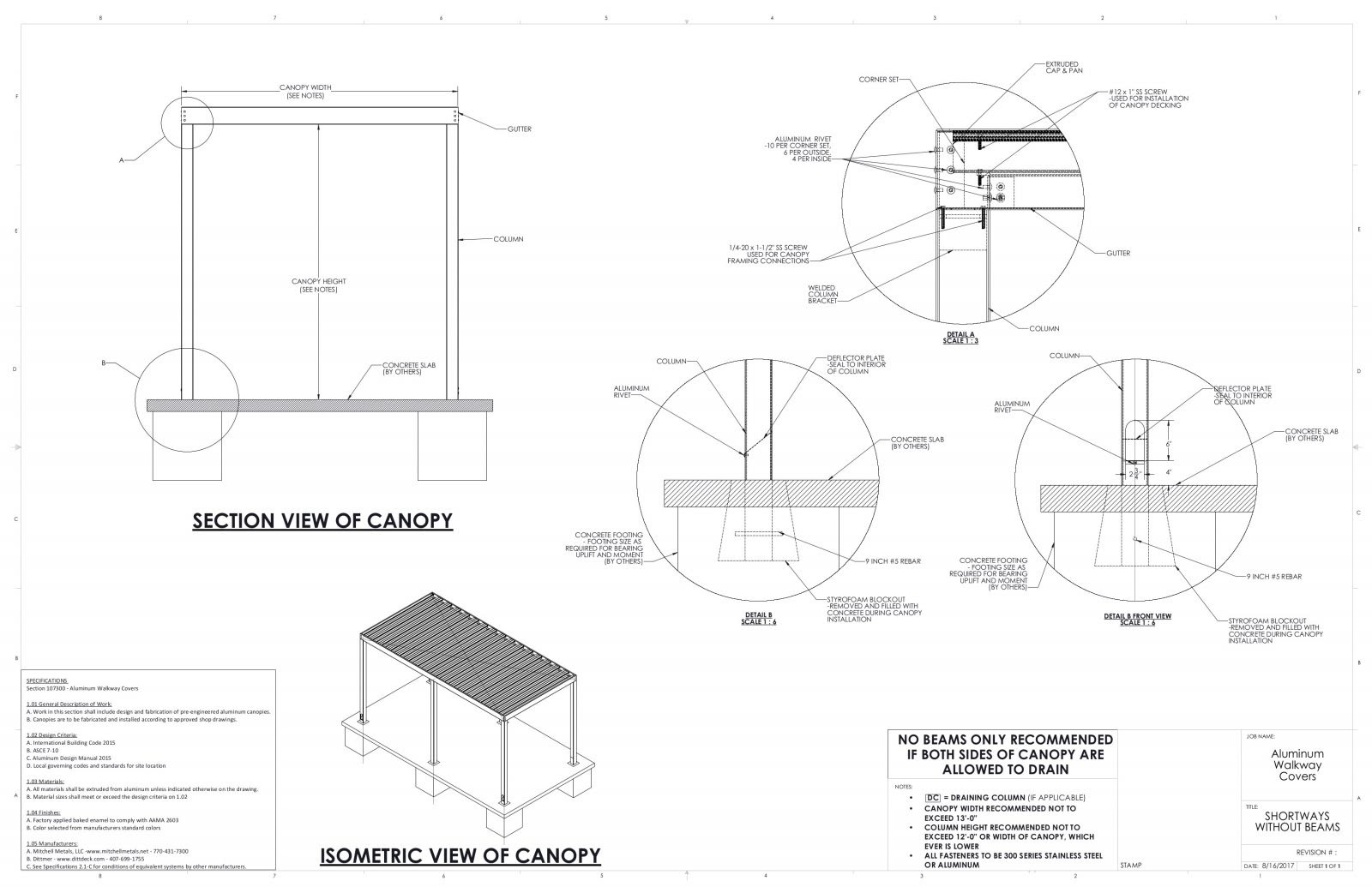 Gambar Kanopi Dwg Desain Rumah