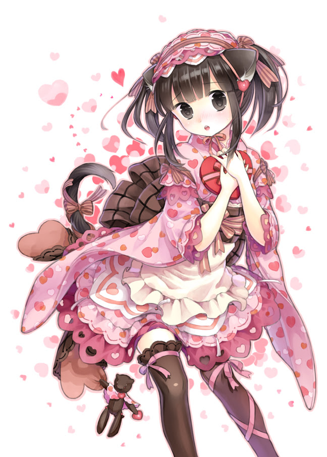トップ100 かわいい 着物 ドレス イラスト アニメ画像