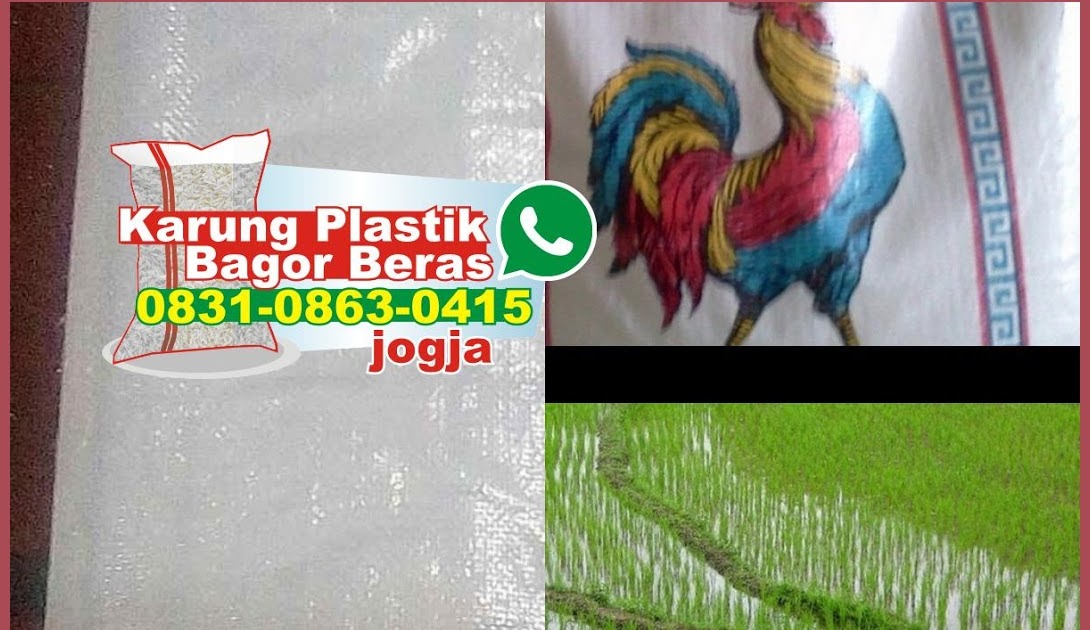 O831 O863 O415 wa Pabrik  Karung  Plastik Bagor Murah 