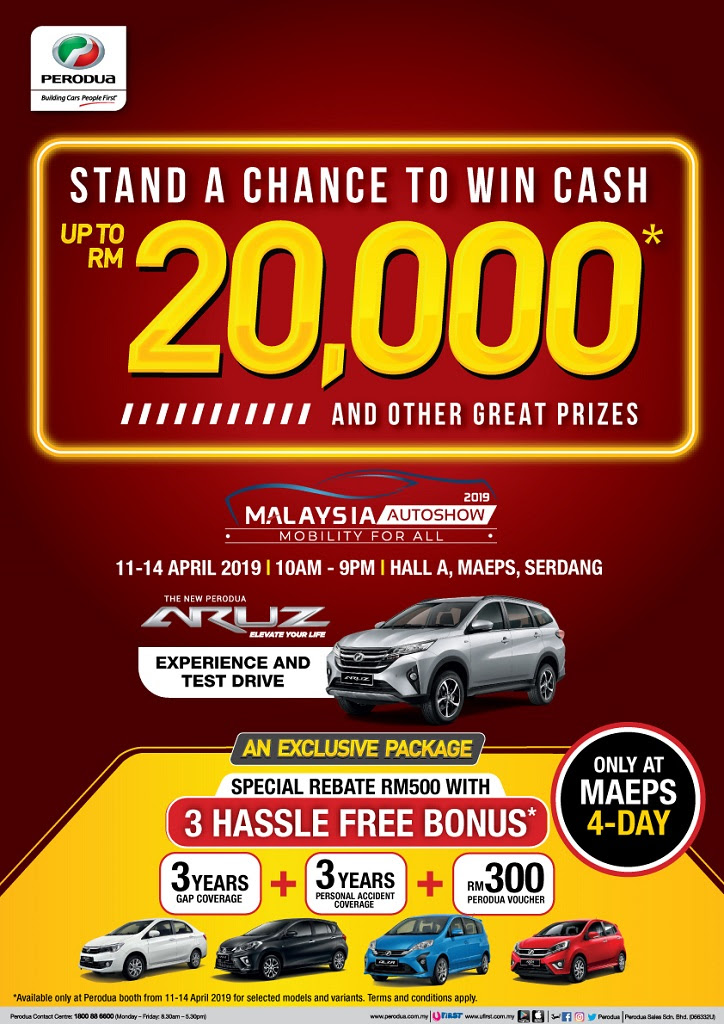 Perodua Alza Promotion 2019 - Contoh Siar