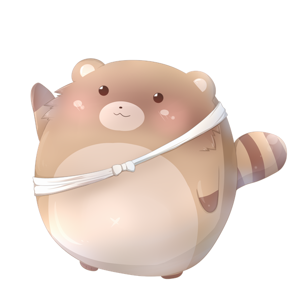 ベスト50 たぬき イラスト 可愛い すべての動物画像