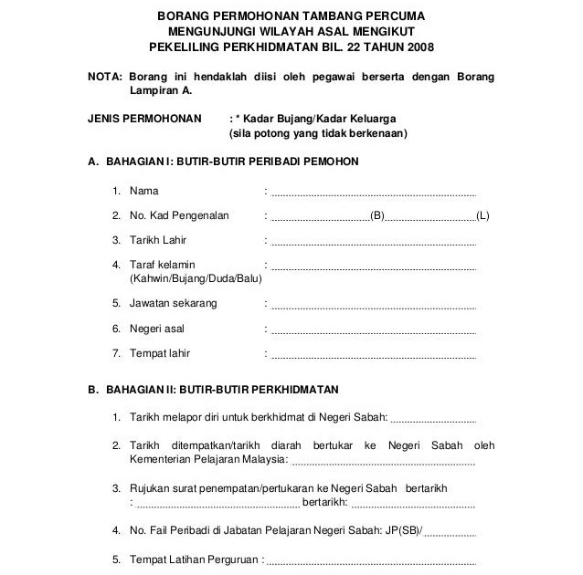 Borang Nikah Selangor Perempuan 2018 - Tautan 3