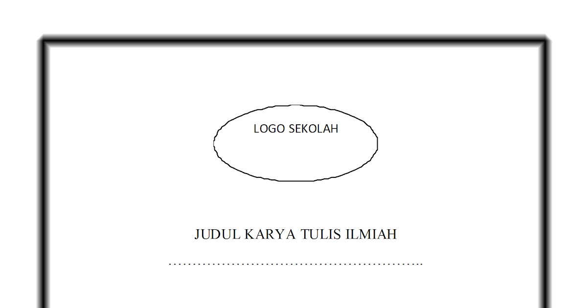 Contoh Karya Tulis Ilmiah Sosiologi Sma - Contoh Z