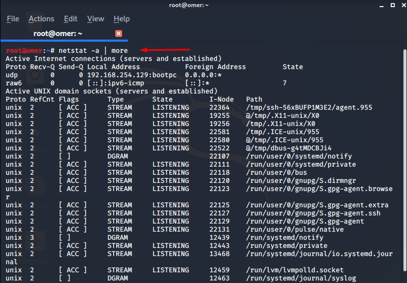 What Is Netstat Example With Netstat Commands Systemconf