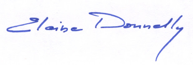 Elaine's Signature-Blue