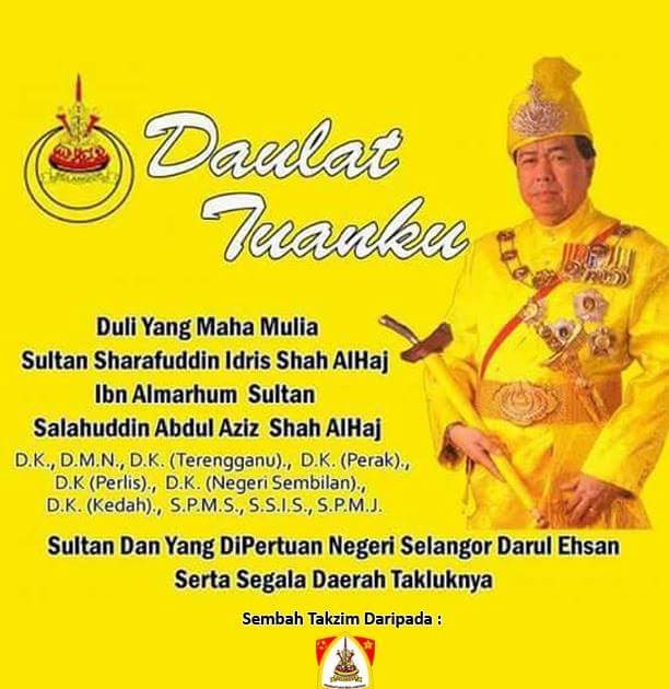 Hari Keputeraan Sultan Selangor In English Umpama W