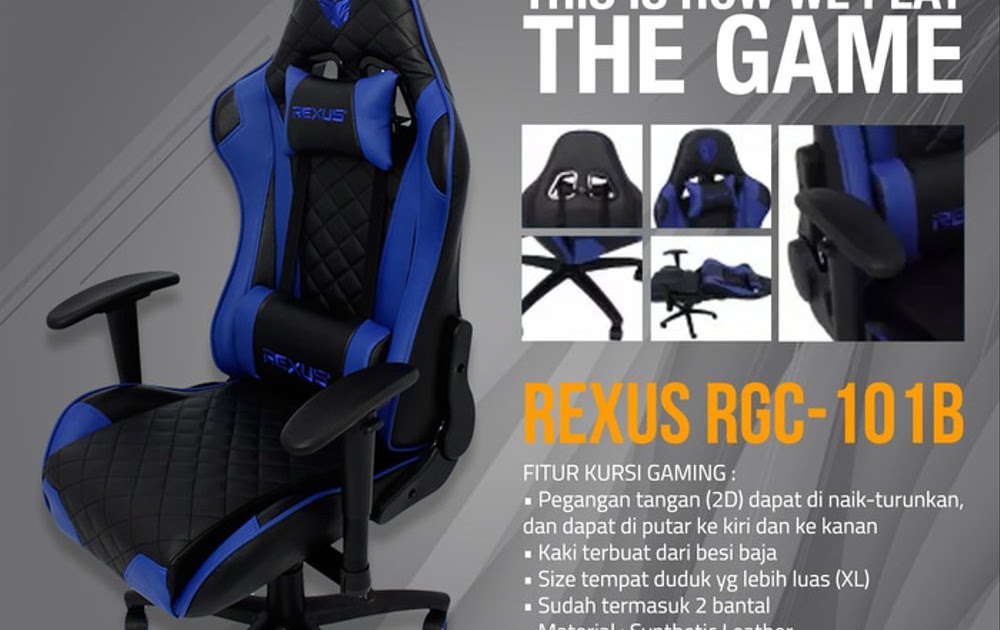Trend Populer 15 Kursi Gaming Rexus  Rgc  101 