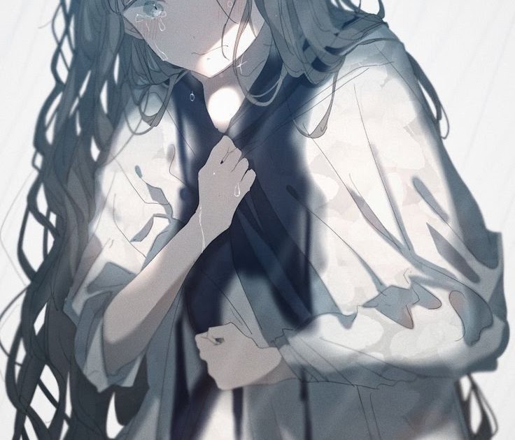 切ない 女の子 イラスト