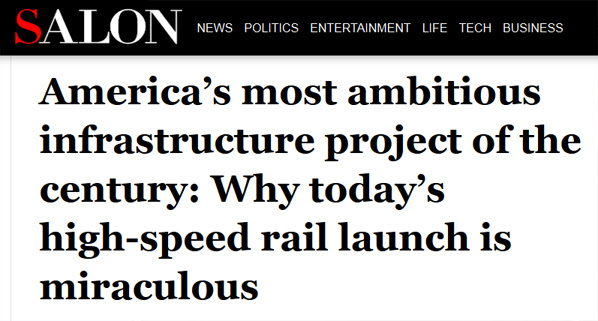 America's most ambitious infrastructure project of the century