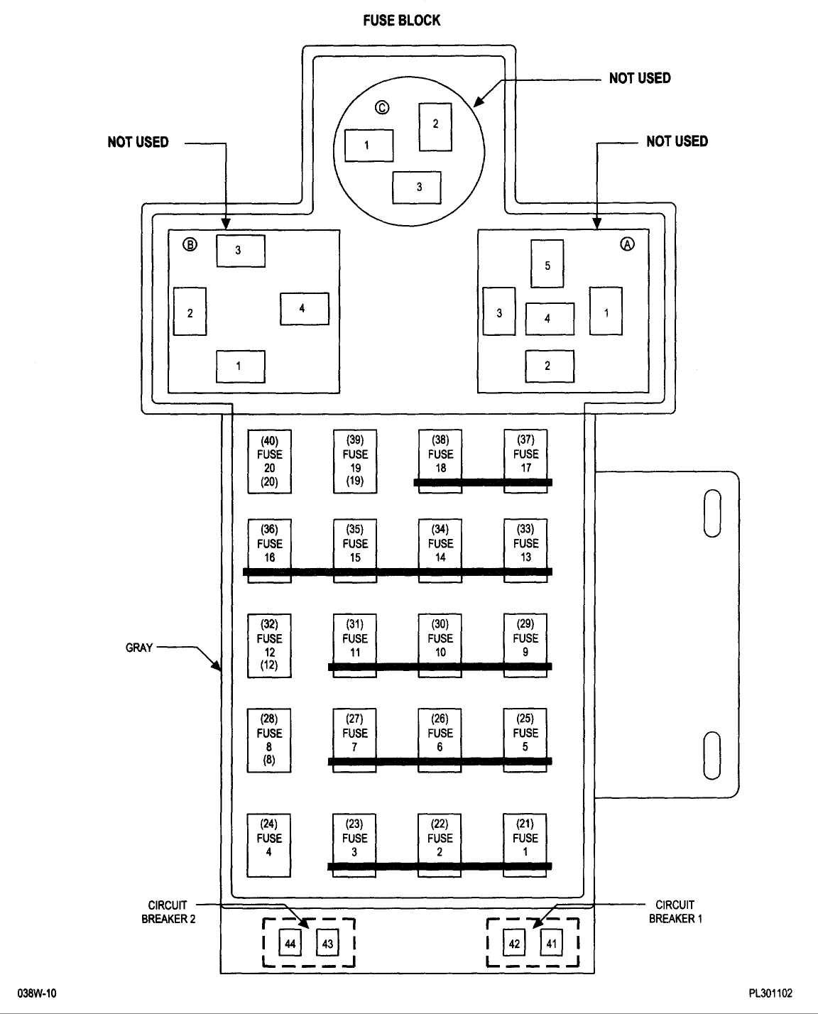 95 Dakotum Fuse Box - Wiring Diagram Networks