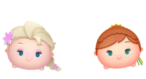 ツムツム アナ エルサ イラスト の最高のコレクション ただのディズニー画像