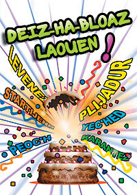 Carte Bon Anniversaire Breton Karima