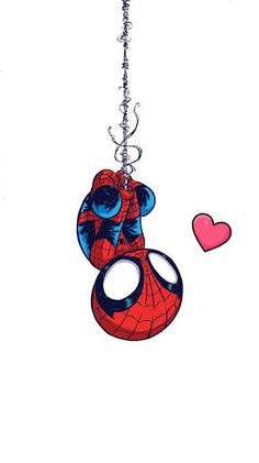 画像をダウンロード イラスト かわいい ちび スパイダーマン 1741 Pictjpsipj02zo