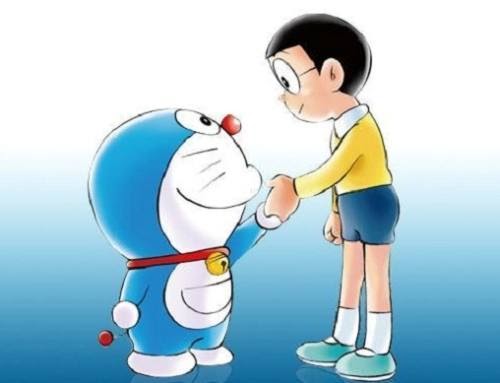  Gambar  10 Gambar  kartun  doraemon  bergerak dan  Nobita 