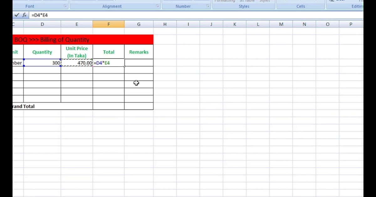 Sample Boq Excel Formats Construction Cost Estimate Template Free Download There Is Also Some Bill Of Quantities Software Boq Format Includes Sr