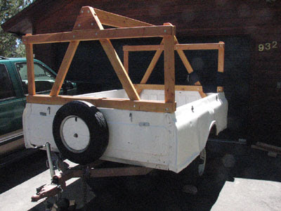 Canoe Yact: Ideas Homemade kayak rack for utility trailer