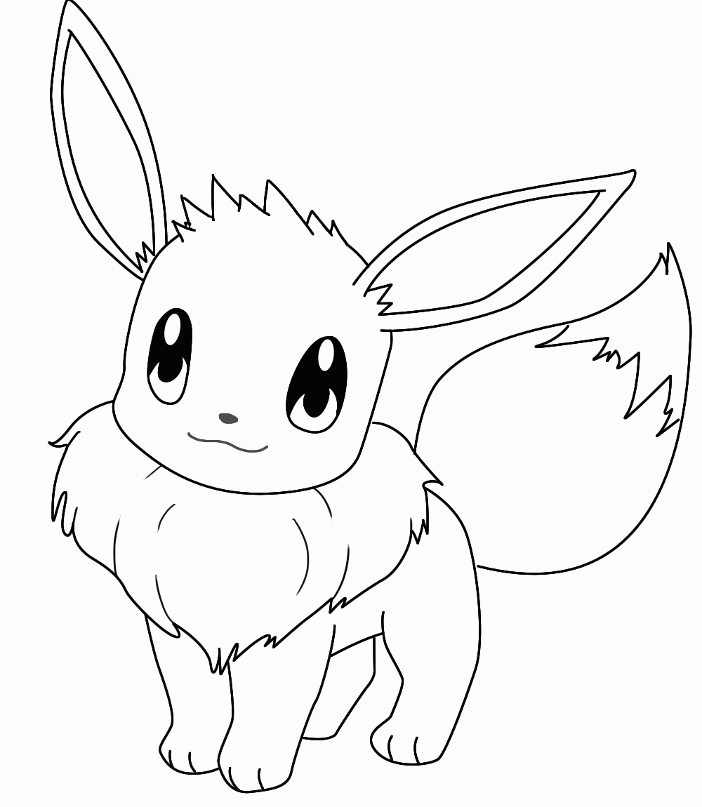 Supercoloring.com is a super fun for all ages: Free Eevee Pokemon Coloring Pages Download Free Eevee Pokemon Coloring Pages Png Images Free Cliparts On Clipart Library