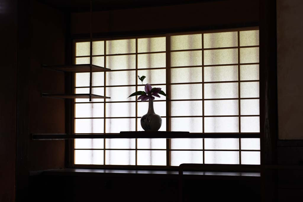 元の障子 壁紙 最高の花の画像