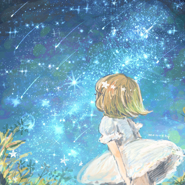心に強く訴える星 女の子 イラスト スーパーイラストコレクション