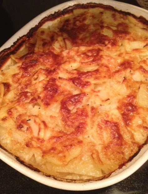 For all those potato salad purists out there, we're going to need you to set aside your preconceived notions and give ina garten's potato salad recipe a when i first made this recipe, i was concerned adding the full amount would be a little too herby for my liking. Julia Child S Potatoes Au Gratin Dauphinois Jai La Vie