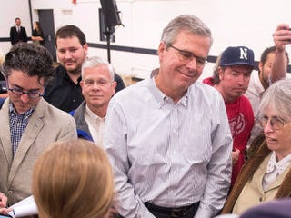 Watch a college student confront Jeb Bush: 'Your brother created ISIS' 