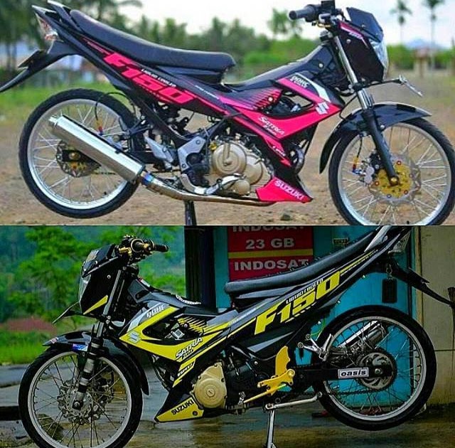  Stiker  Motor  Satria  Fu  2021 Gambar Gambar Stiker 