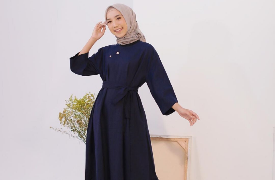 Baju Warna Navy Cocok Jilbab Warna Apa Tips Mencocokan