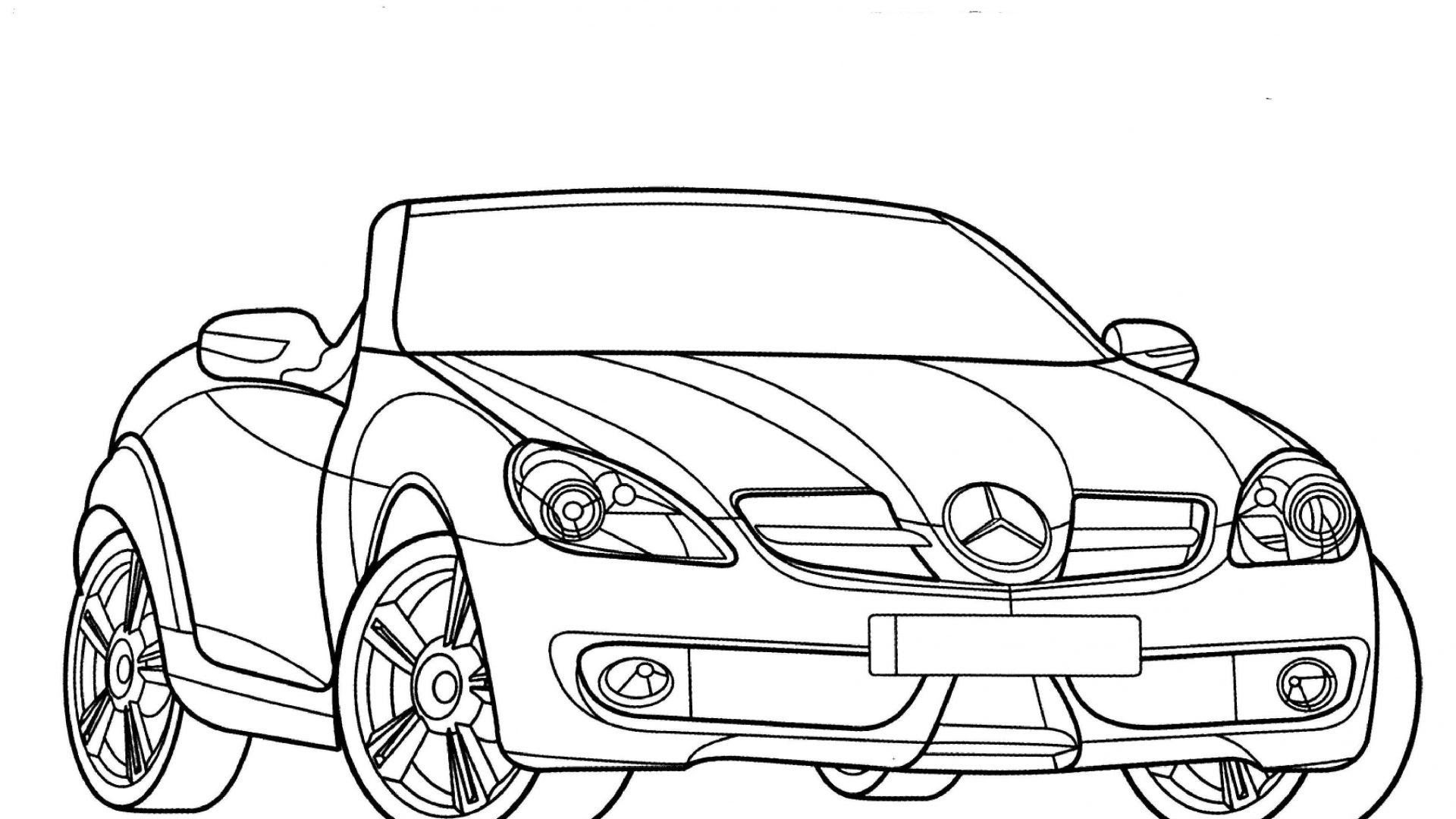 Download Coloring and Drawing: Super Car Mercedes S Class Coloring Page Cool Car Printable Free