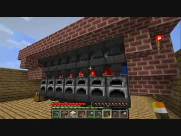 マイクラ 自動かまど おしゃれ