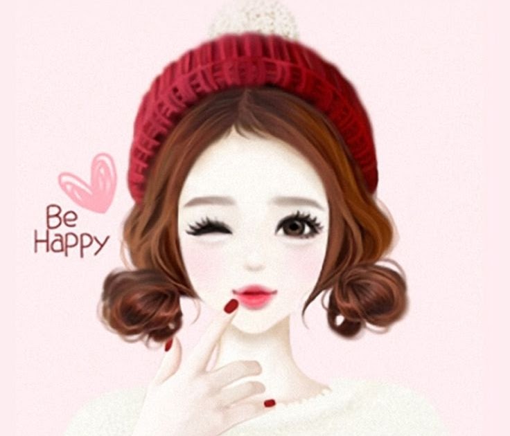  Gambar  Kartun  Korea  Sweet Korean  Cartoon Bestkartun