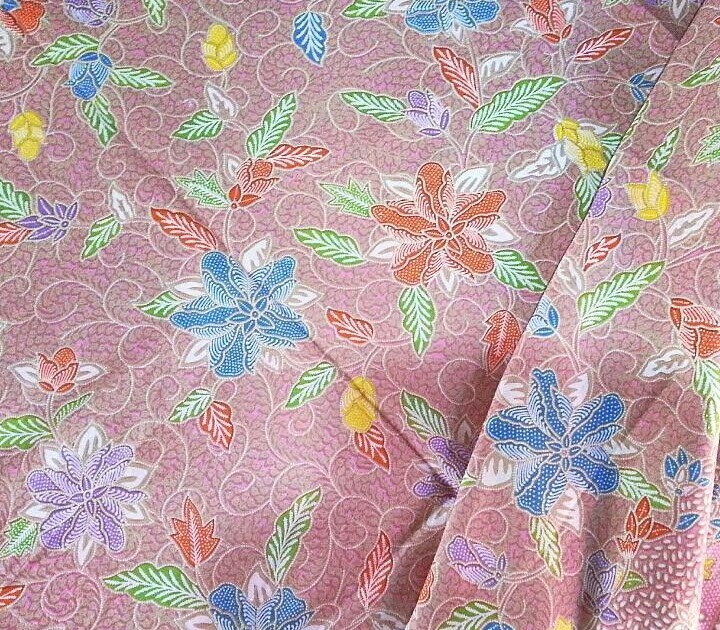  Motif  Batik  Daun Dan  Bunga  Batik  Indonesia
