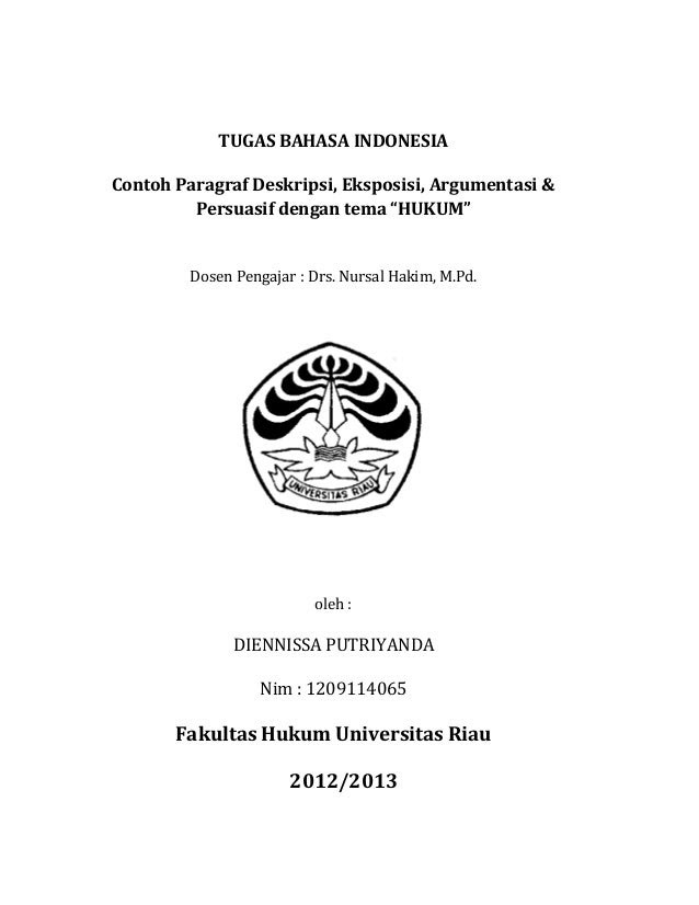 Contoh Teks Eksposisi Dalam Bahasa Inggris - Contoh O